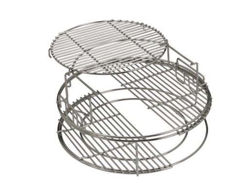 Набор многоуровневых стальных решеток EGGspander для гриля Big Green Egg L, 5 частей