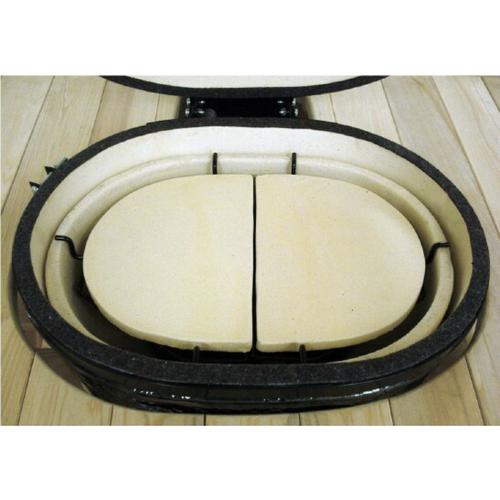 Керамический гриль Primo-Oval-XL 400 с отсекателями жара Керамический гриль Примо-Oval-XL 400 с отсекателями жара