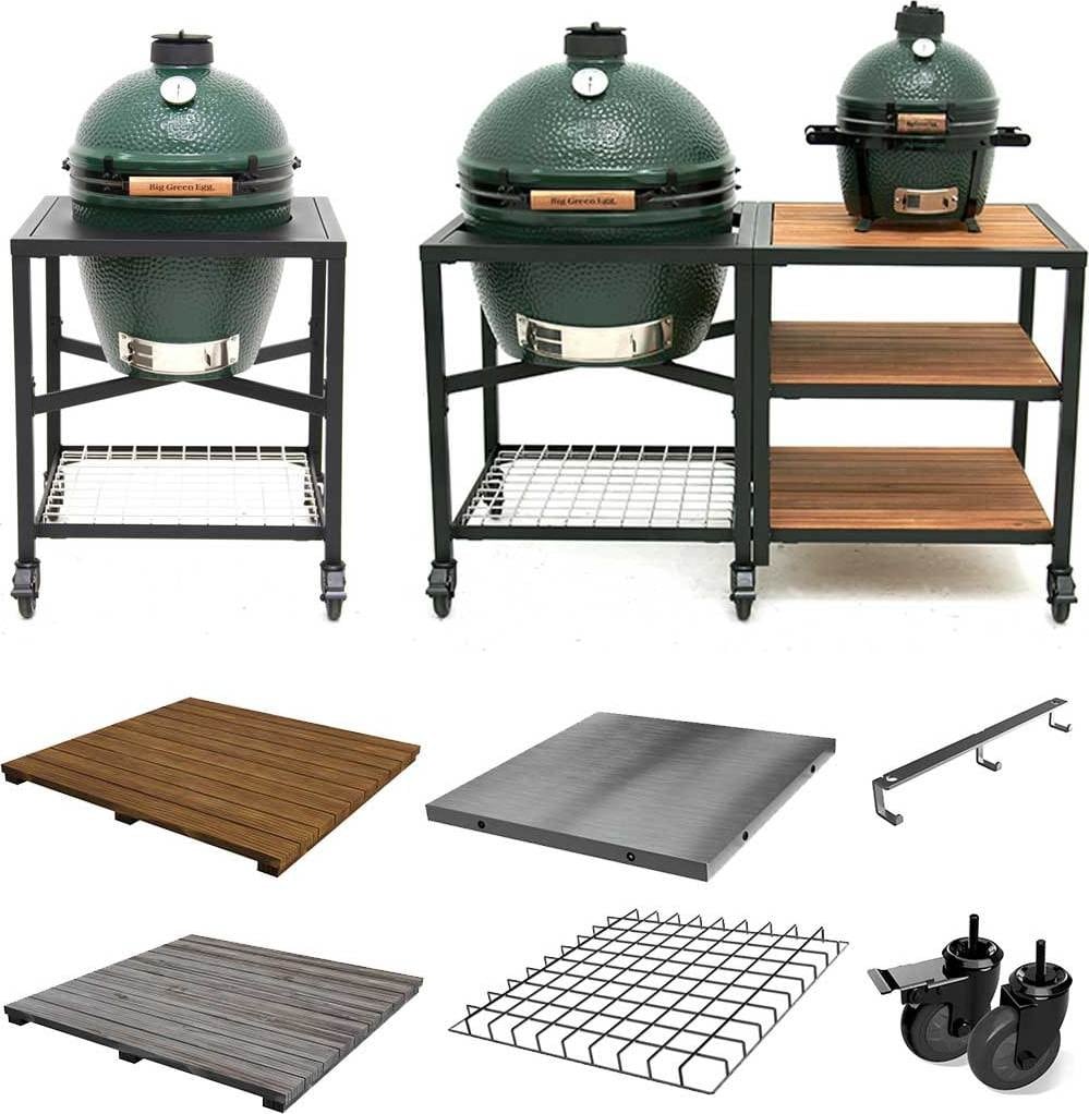 Полка из нержавеющей стали 120274 Big Green Egg 1 Полка из нержавеющей стали Большое Зеленое Яйцо 1