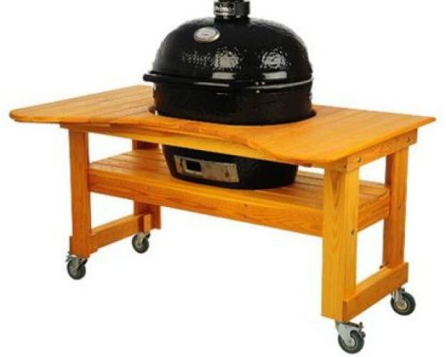 Стол из лиственницы для Primo Oval 300 (FAMILY), Royal Grills