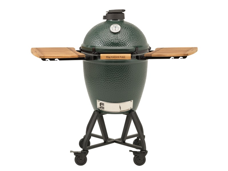 Столики навесные из акации для гриля Big Green Egg М, комплект 2шт. фото Столики навесные из акации для гриля Биг Грин Егг М, комплект 2шт.фото