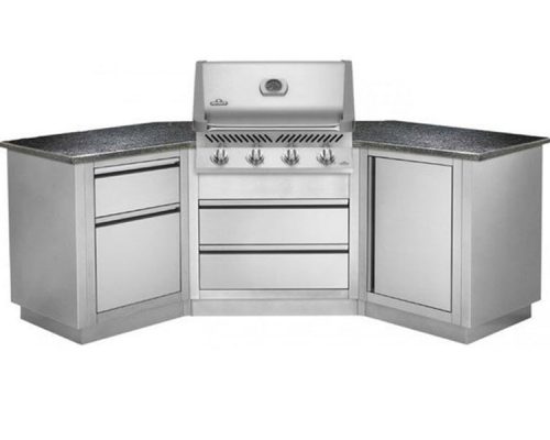 Модульная летняя кухня BBQ Gourmet-200 с грилем NAPOLEON BILEX-605