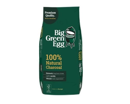 Уголь древесный органический крупнокусковой, пакет 9кг, Big Green Egg