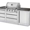 Модульная летняя кухня BBQ Gourmet-100 с грилем Наполеон BILEX-485, приусадебная кухня