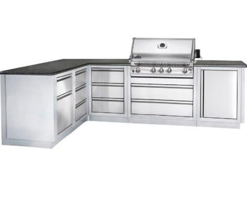 Модульная летняя кухня BBQ Gourmet-300 с грилем NAPOLEON BILEX-485