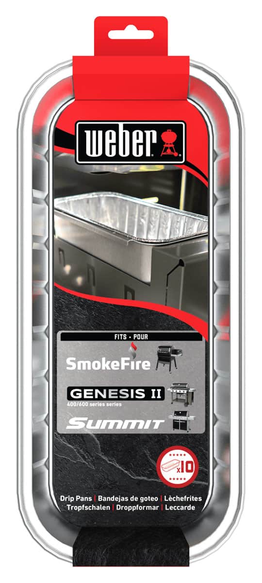 Алюминиевые поддоны Вебер Самит /SmokeFire, 10 шт Алюминиевые поддоны Вебер Самит /SmokeFire, 10 шт