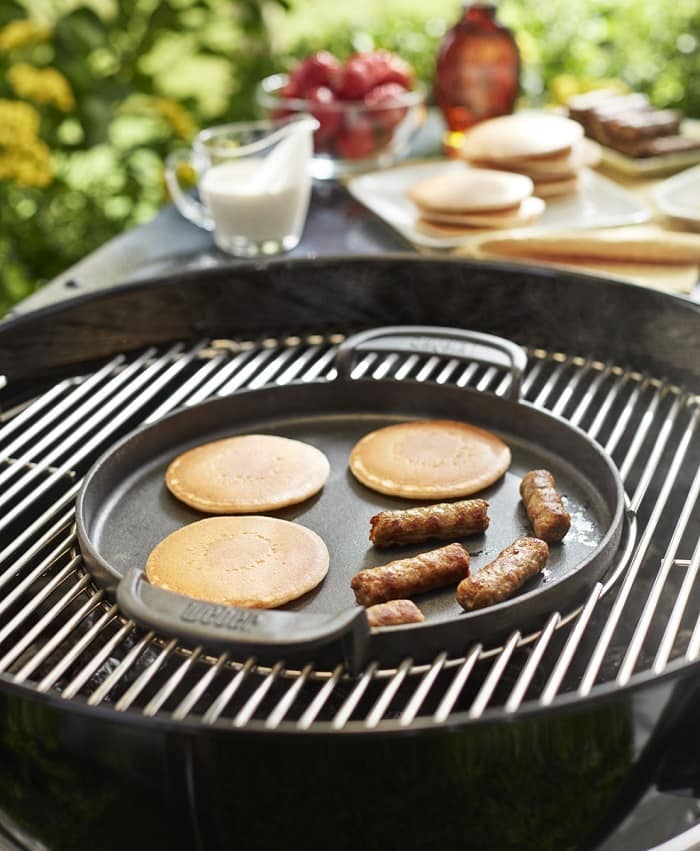 Чугунная сковорода -Gourmet BBQ System Вебер Чугунная сковорода -Gourmet BBQ System Вебер