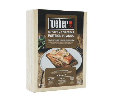 Доски для копчения Weber (малые) кедр, 4 шт