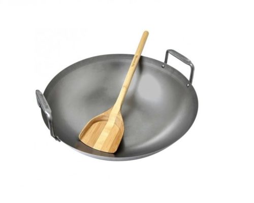 Сковорода вок из углеродистой стали диаметр 400мм Big Green Egg