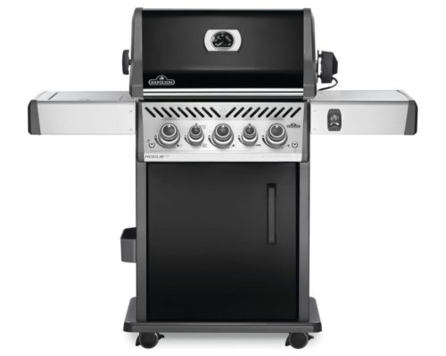 Газовый гриль Napoleon Rogue 425 SE (черный, с ИК горелкой 3/3 и вертелом)