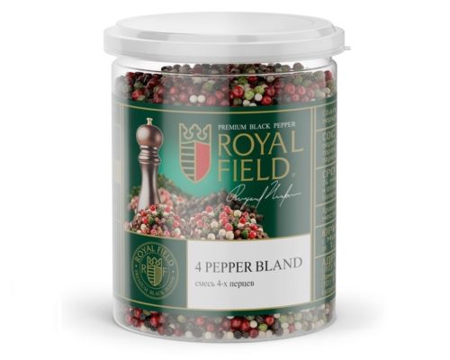 Смесь 4-х перцев горошком ROYAL FIELD 400 г.
