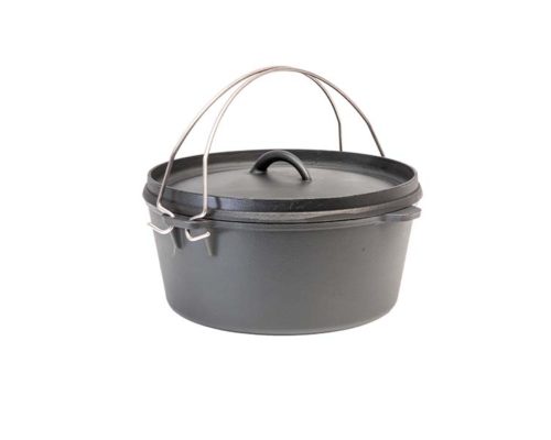Духовка голландская (чугунная), крышка, для печи Green Kamado M