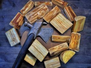 Дрова для копчения (чанки) ольха " Есть с огня" 2 кг фото